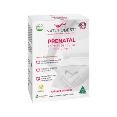 NaturoBest Prenatal Trimester One with Ginger 120c